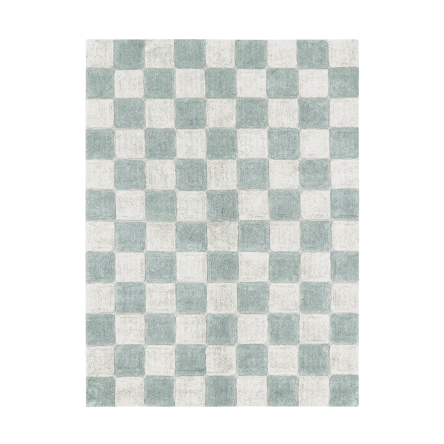 Tiles Tæppe - Blå Salvie