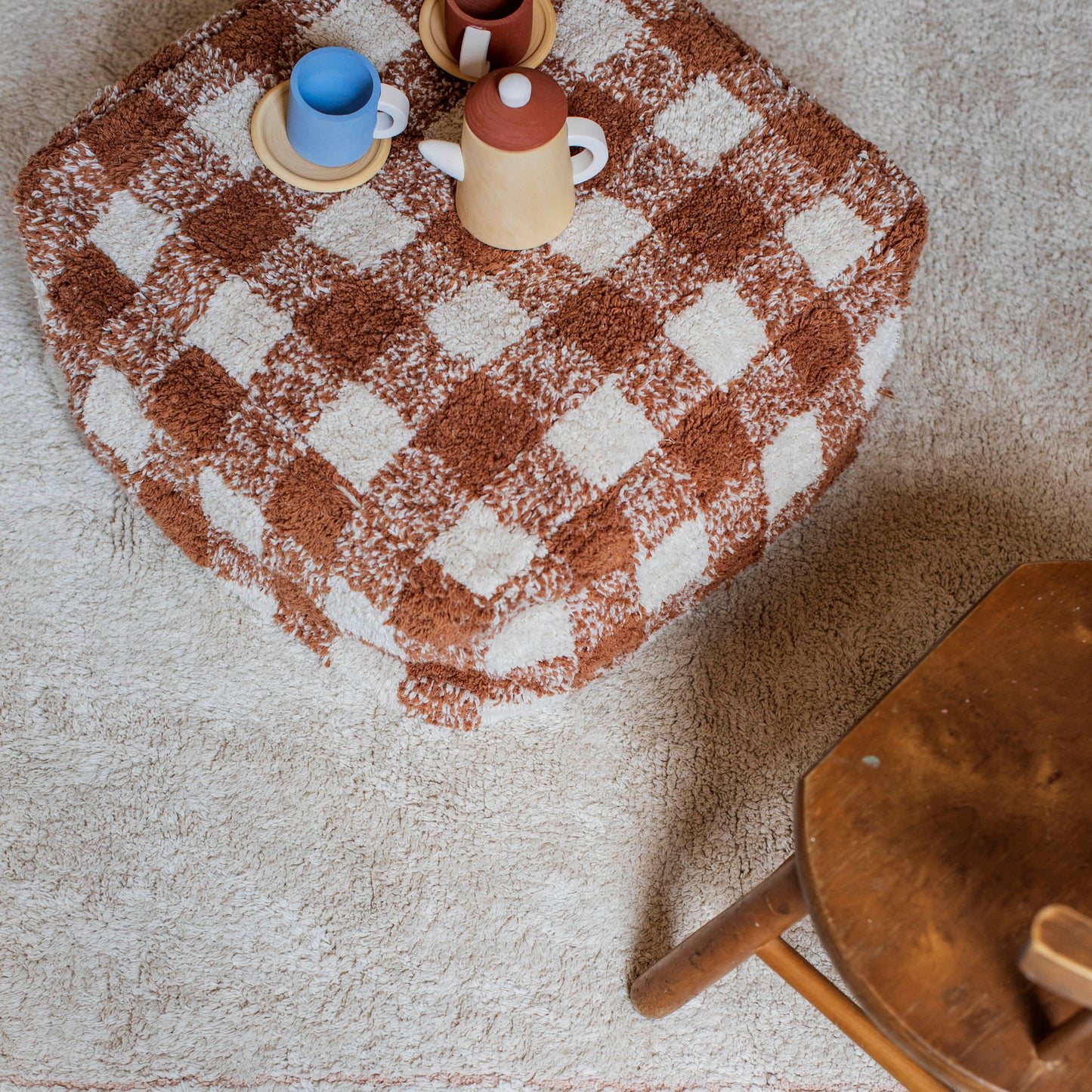 Tiles Puf - Toffee