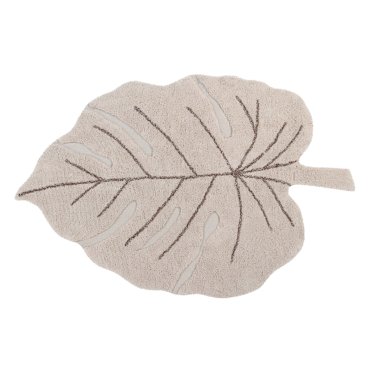 Monstera Tæppe - Natural