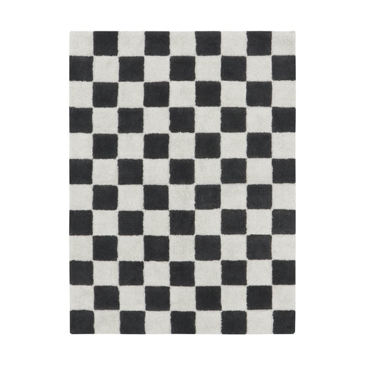 Tiles Tæppe - Sort