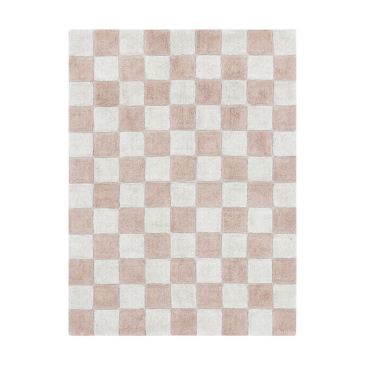 Tiles Tæppe - Rosa