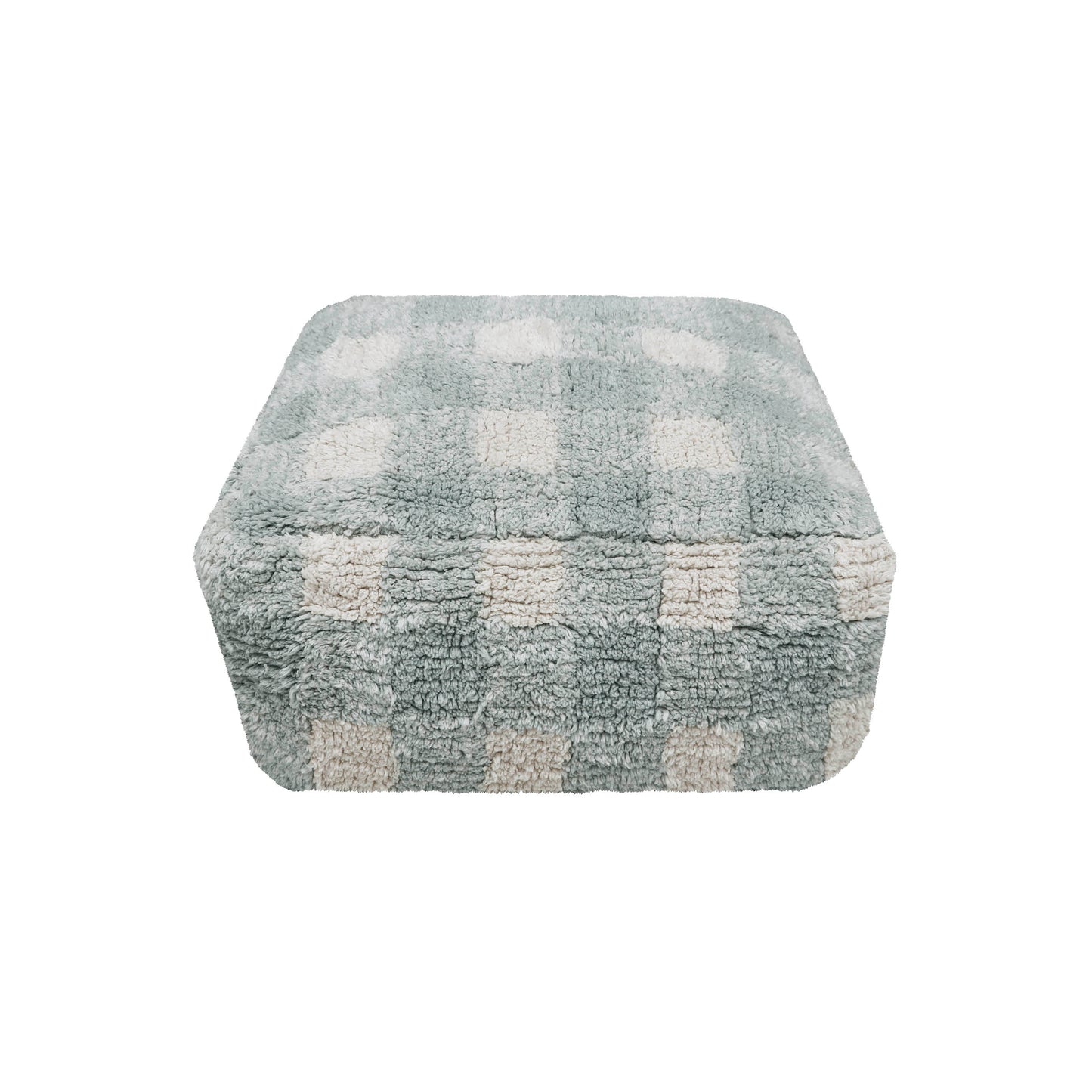 Tiles Puf - Blå Salvie