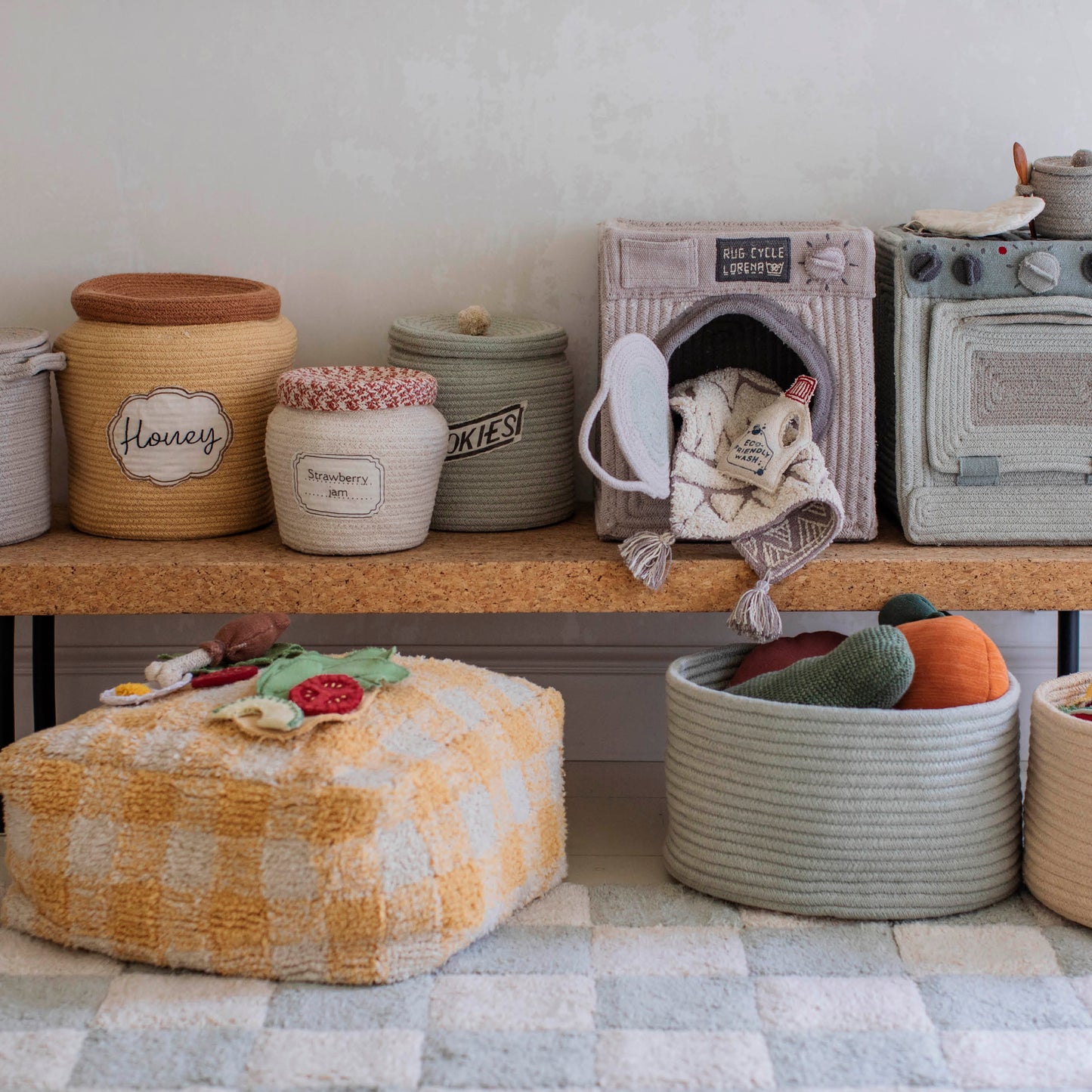 Tiles Puf - Honey