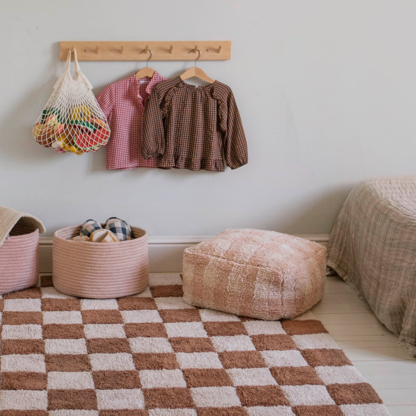 Tiles Puf - Rosa