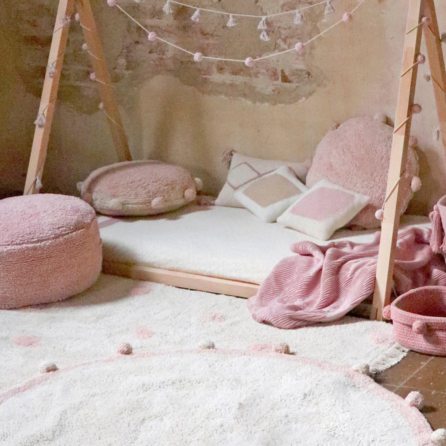 Bobbly Pude - Rosa